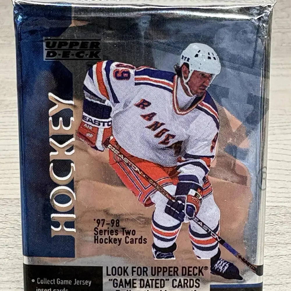 1997-1998 Upper Deck Hockey Series 2 Retail Pack-UNOPENED-Rare Game Jersey Pulls